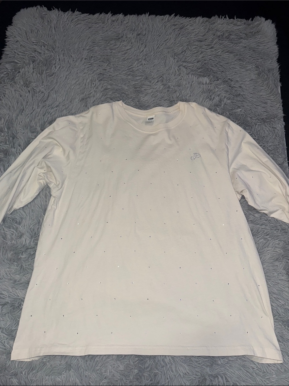 Victoria Secret rhinestone long sleeve shirt